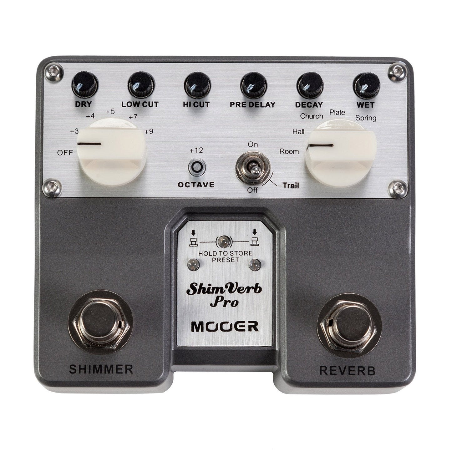 Mooer Shimverb Pro Reverb Dual Guitar Effects Pedal