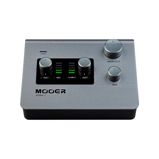 Mooer Steep I Multi-Platform Audio Interface (Dark Metallic)