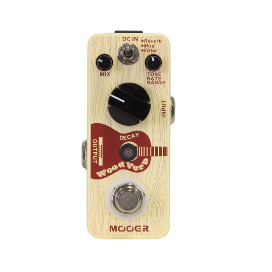 Mooer WoodVerb Acoustic Reverb Micro Guitar Effects Pedal