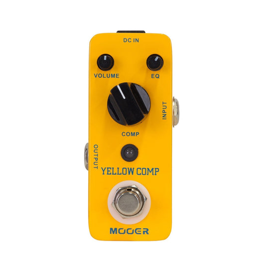 Mooer Yellow Comp Compressor Micro Guitar Effects Pedal