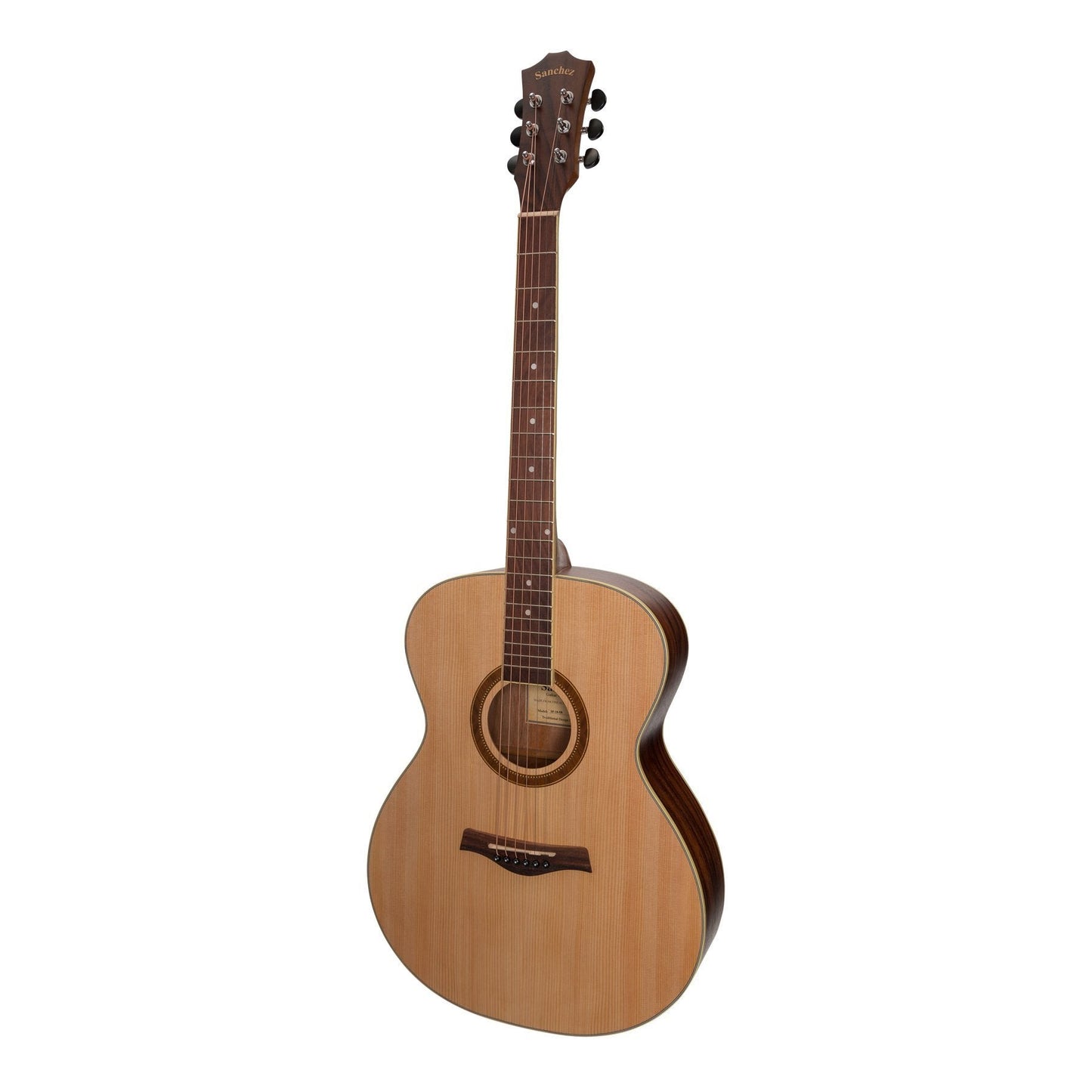 Sanchez Acoustic Small Body Guitar (Spruce/Rosewood)