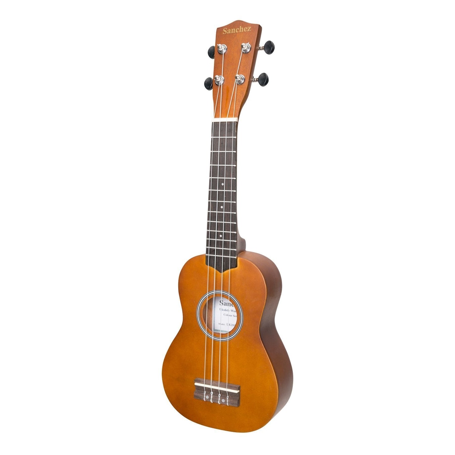 Sanchez 'Colour Series' Soprano Ukulele (Natural Satin)