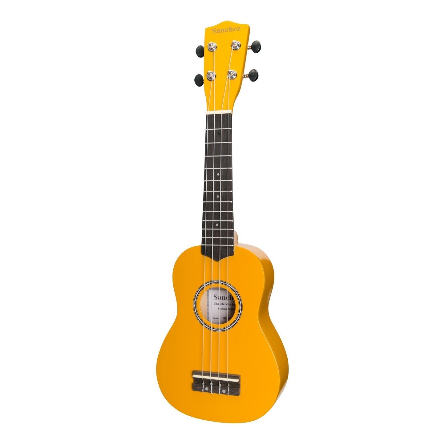 Sanchez 'Colour Series' Soprano Ukulele (Yellow)