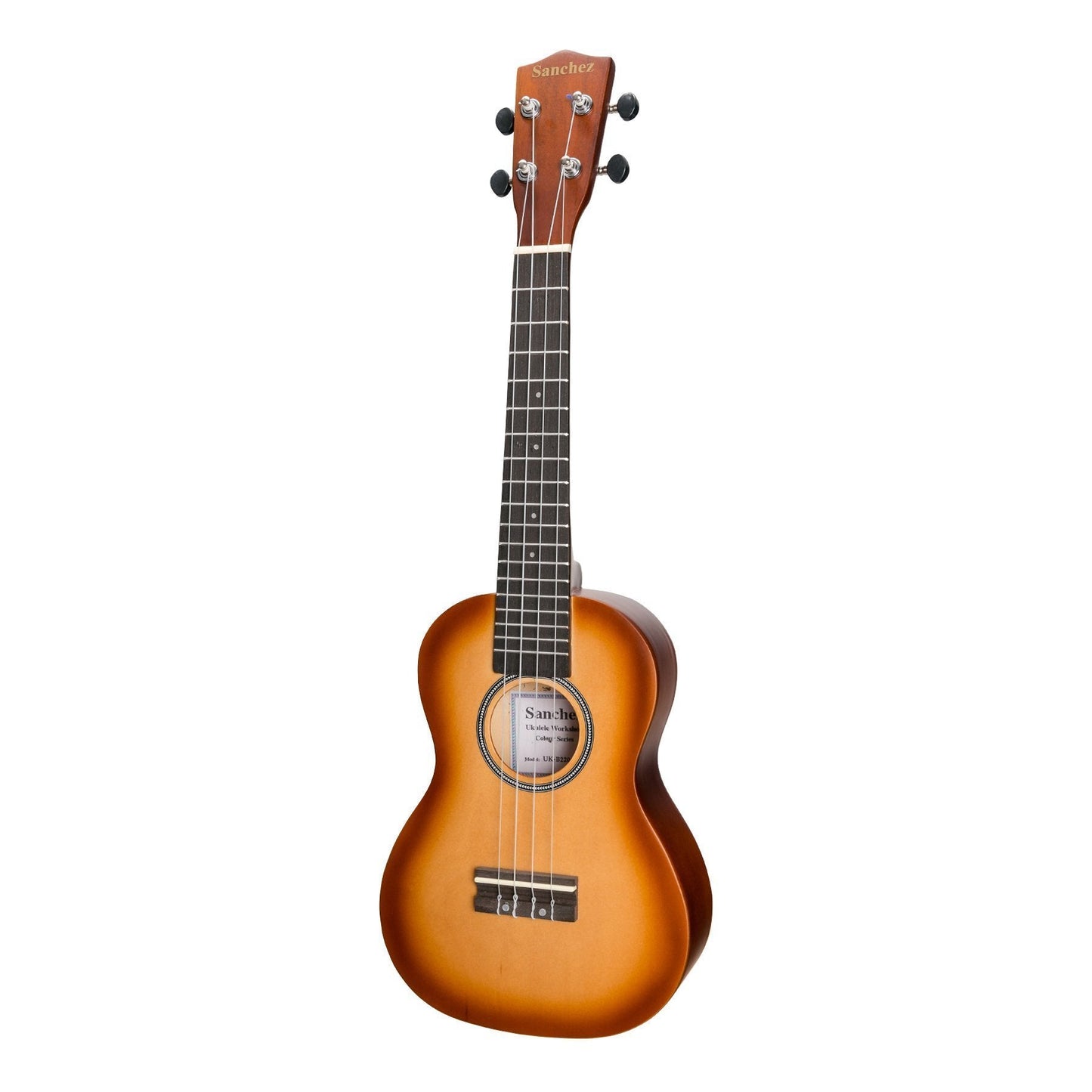 Sanchez 'Colourburst Series' Concert Ukulele (Tobaccoburst)