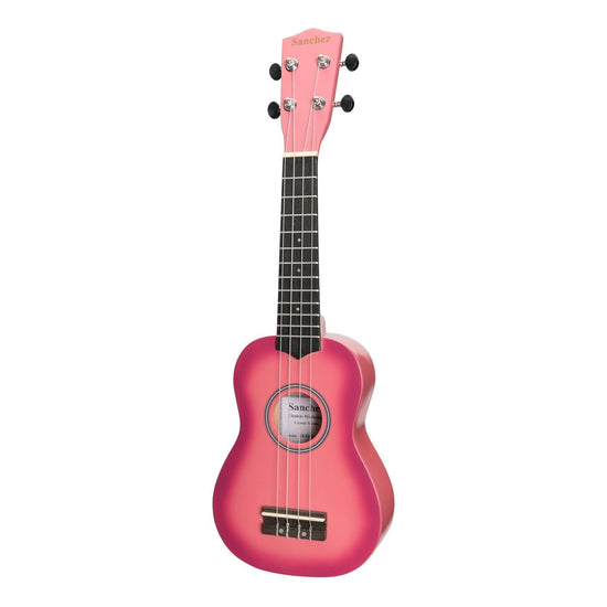 Sanchez 'Colourburst Series' Soprano Ukulele (Pinkburst)