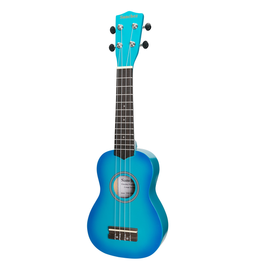 Sanchez 'Colourburst Series' Soprano Ukulele (White)