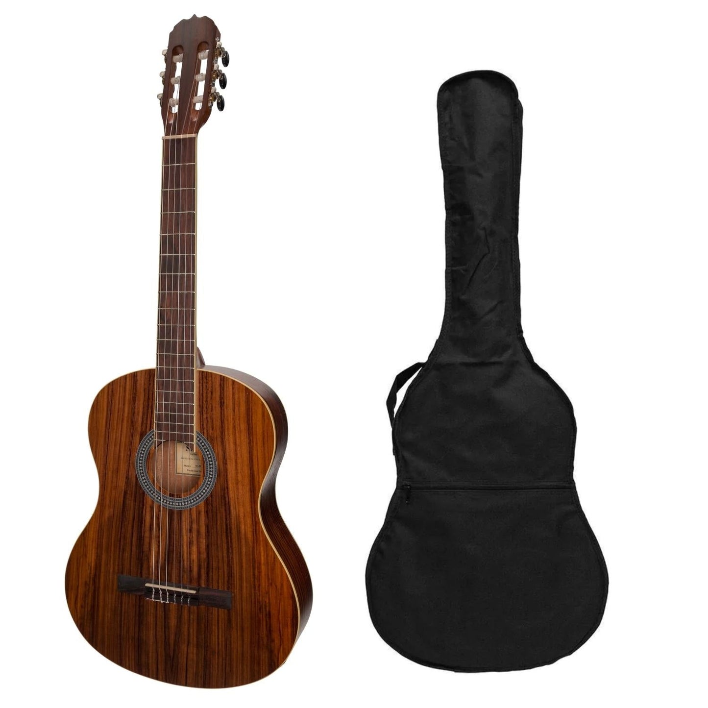 Sanchez Full Size Student Acoustic Electric Classical Guitar with Pick jademcaustralia