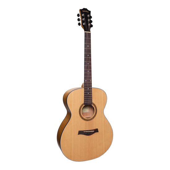 Sanchez Left Handed Acoustic Small Body Guitar (Spruce/Acacia)