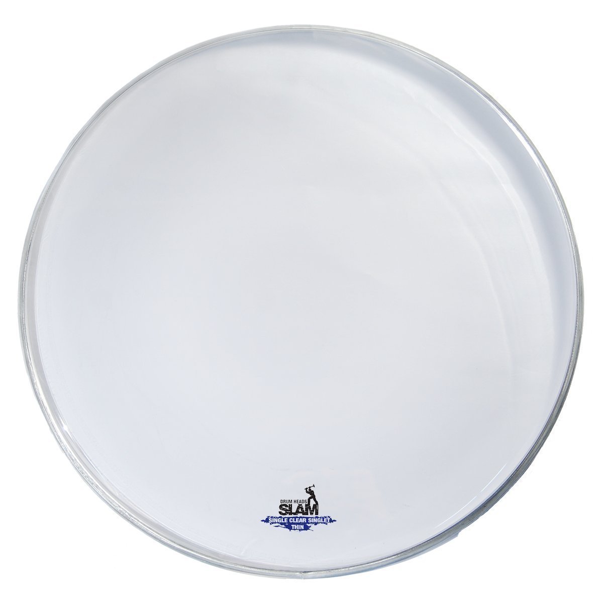 Slam Single Ply Clear Thin Weight Drum Head (10")