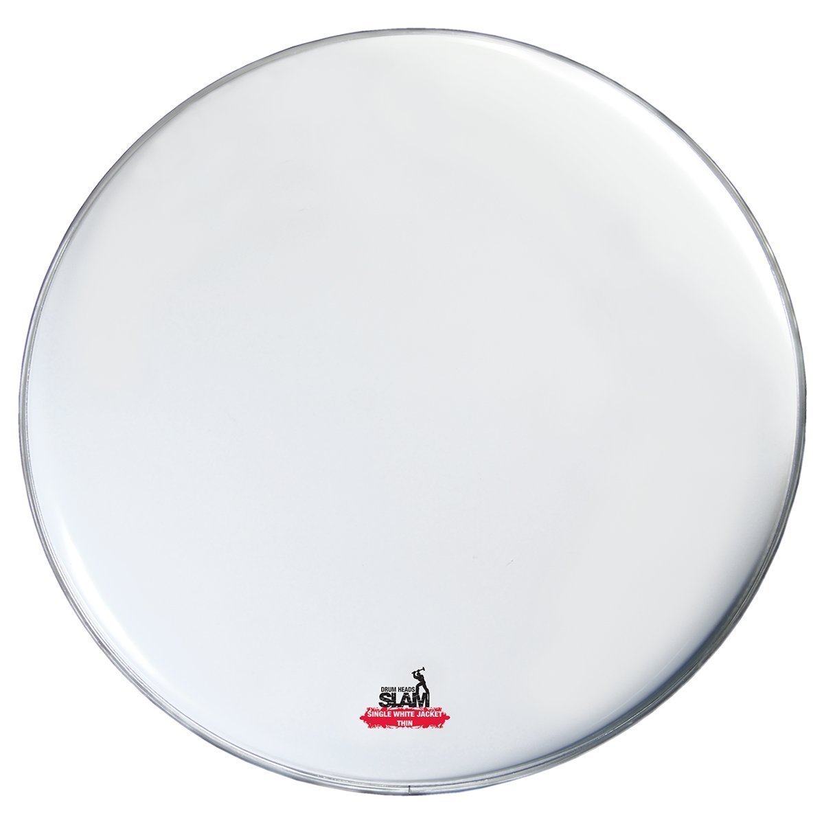 Slam Single Ply Smooth Coated Thin Weight Drum Head (22")