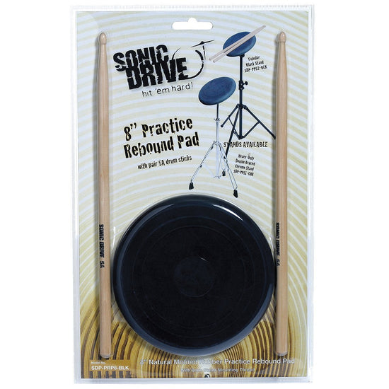 Load image into Gallery viewer, Sonic Drive Natural Rebound Drum Practise Pad Set (8&amp;quot;)
