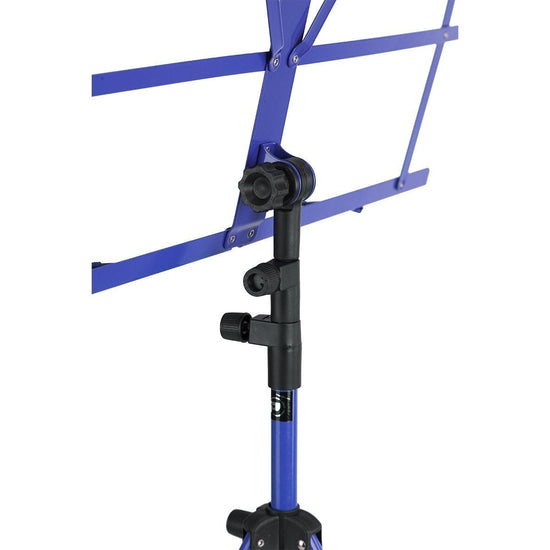 SoundArt Traditional Folding Music Stand (Blue)