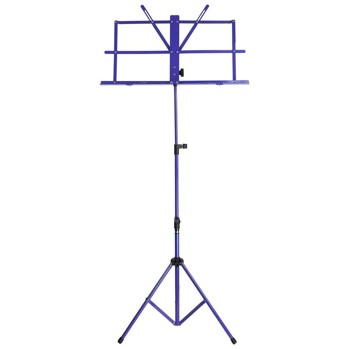 SoundArt Traditional Folding Music Stand (Blue)