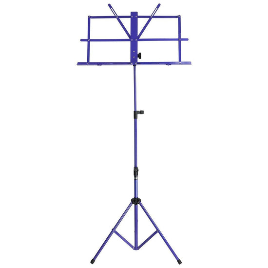 SoundArt Traditional Folding Music Stand (Blue)