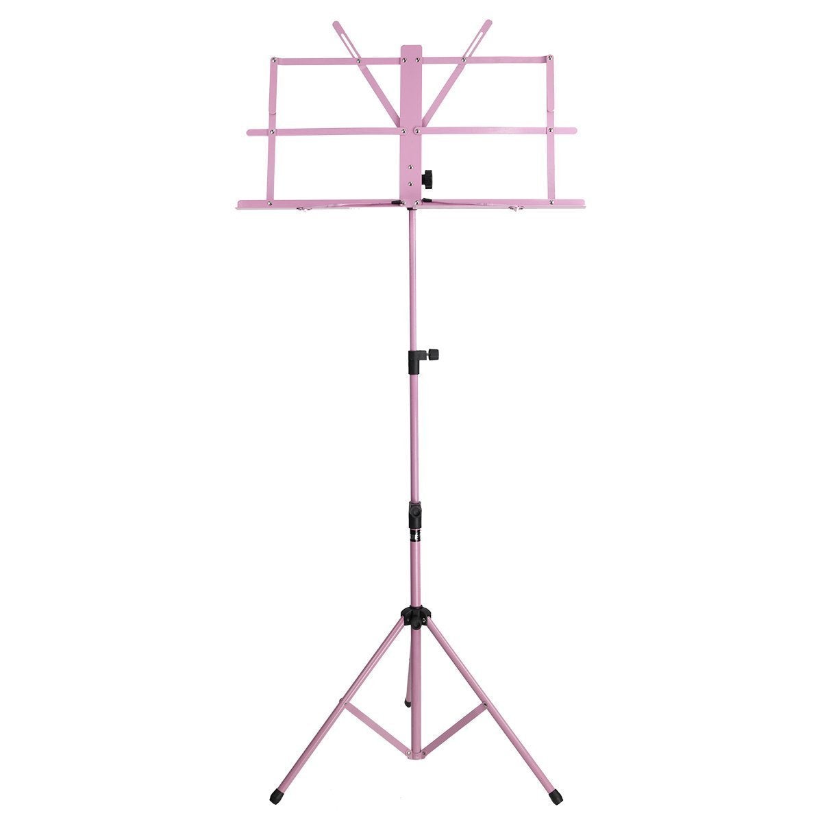 SoundArt Traditional Folding Music Stand (Pink)