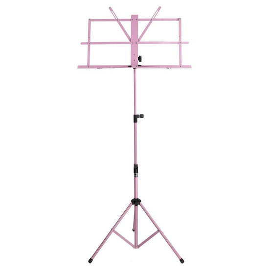 SoundArt Traditional Folding Music Stand (Pink)