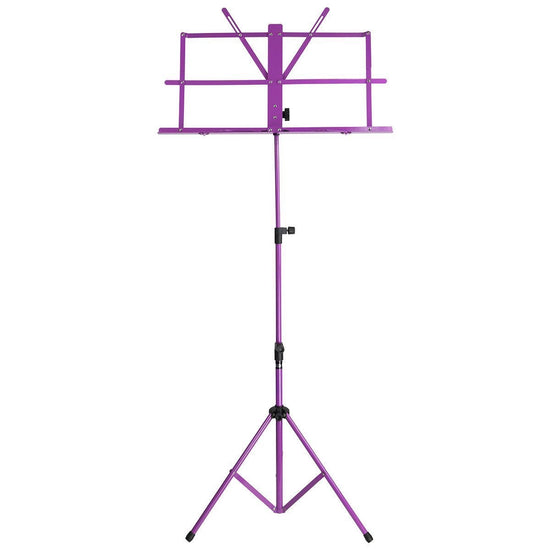 SoundArt Traditional Folding Music Stand (Purple)