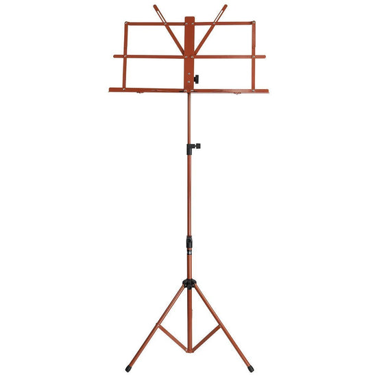SoundArt Traditional Folding Music Stand (Red)