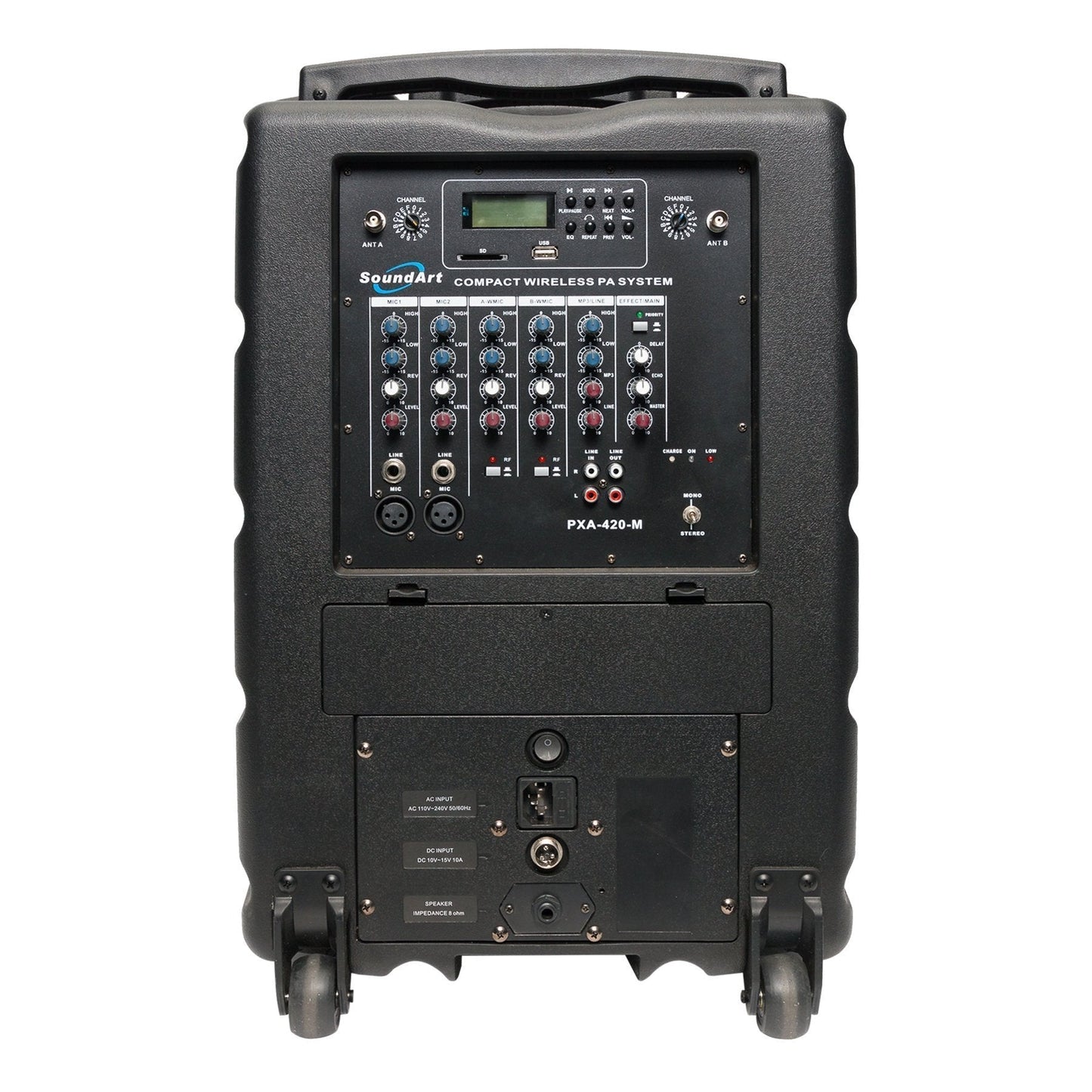 Soundart 200 Watt Compact PA System with Wireless Microphone