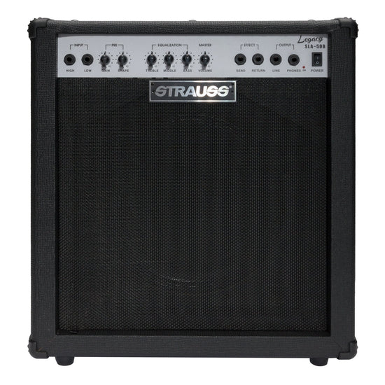 Strauss 'Legacy' 50 Watt Combo Solid State Bass Amplifier (Black)