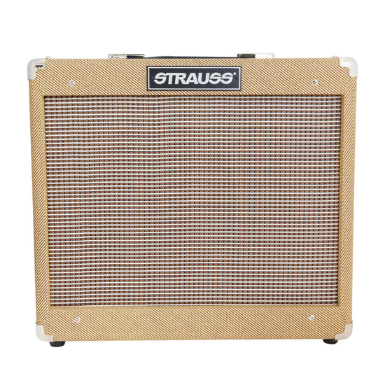 Strauss SVT-15R 15 Watt Combo Valve Amplifier with Reverb (Tweed)