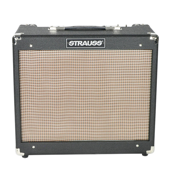 Strauss SVT-20R 20 Watt Combo Valve Amplifier with Reverb (Black)