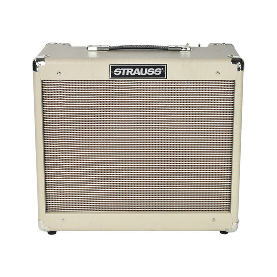 Strauss SVT-20R  20 Watt Combo Valve Amplifier with Reverb (Cream)
