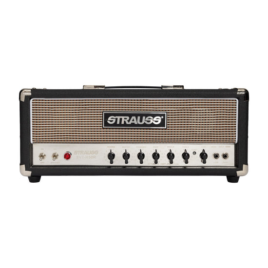 Strauss SVT-H50R 50 Watt Valve Amplifier Head with Reverb (Black)