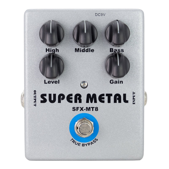 Strauss "Super Metal" Distortion Guitar Effects Pedal