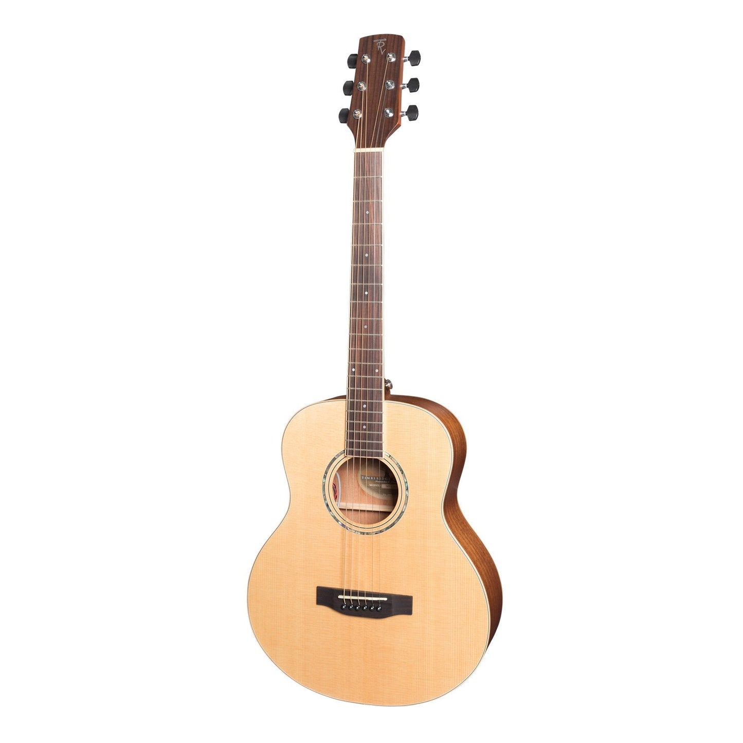 Timberidge '1 Series' Spruce Solid Top Acoustic-Electric TS-Mini Guitar (Natural Satin)