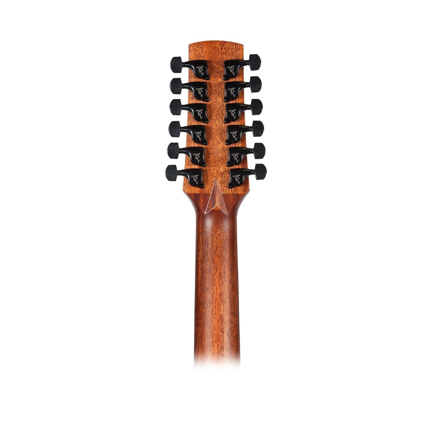 Timberidge 'Messenger Series' 12-String Mahogany Solid Top Acoustic-Electric Dreadnought Cutaway Guitar with 'Tree of Life' Inlay (Natural Satin)