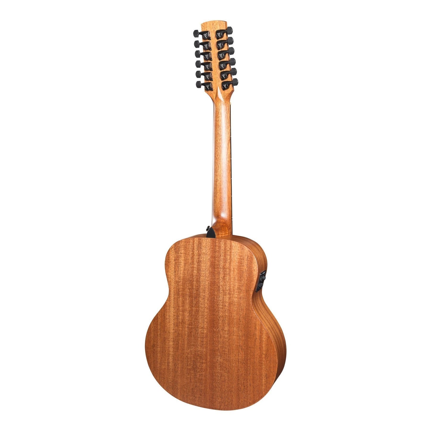 Timberidge 'Messenger Series' 12-String Solid Mahogany Top Acoustic-Electric TS-Mini Guitar (Natural Satin)