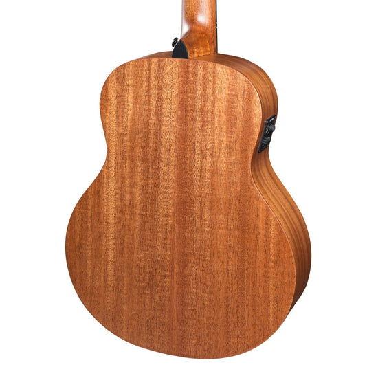 Timberidge 'Messenger Series' 12-String Solid Mahogany Top Acoustic-Electric TS-Mini Guitar (Natural Satin)