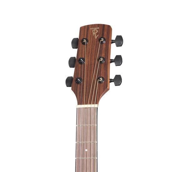 Timberidge 'Messenger Series' Left Handed Solid Mahogany Top Acoustic-Electric TS-Mini Guitar (Natural Satin)