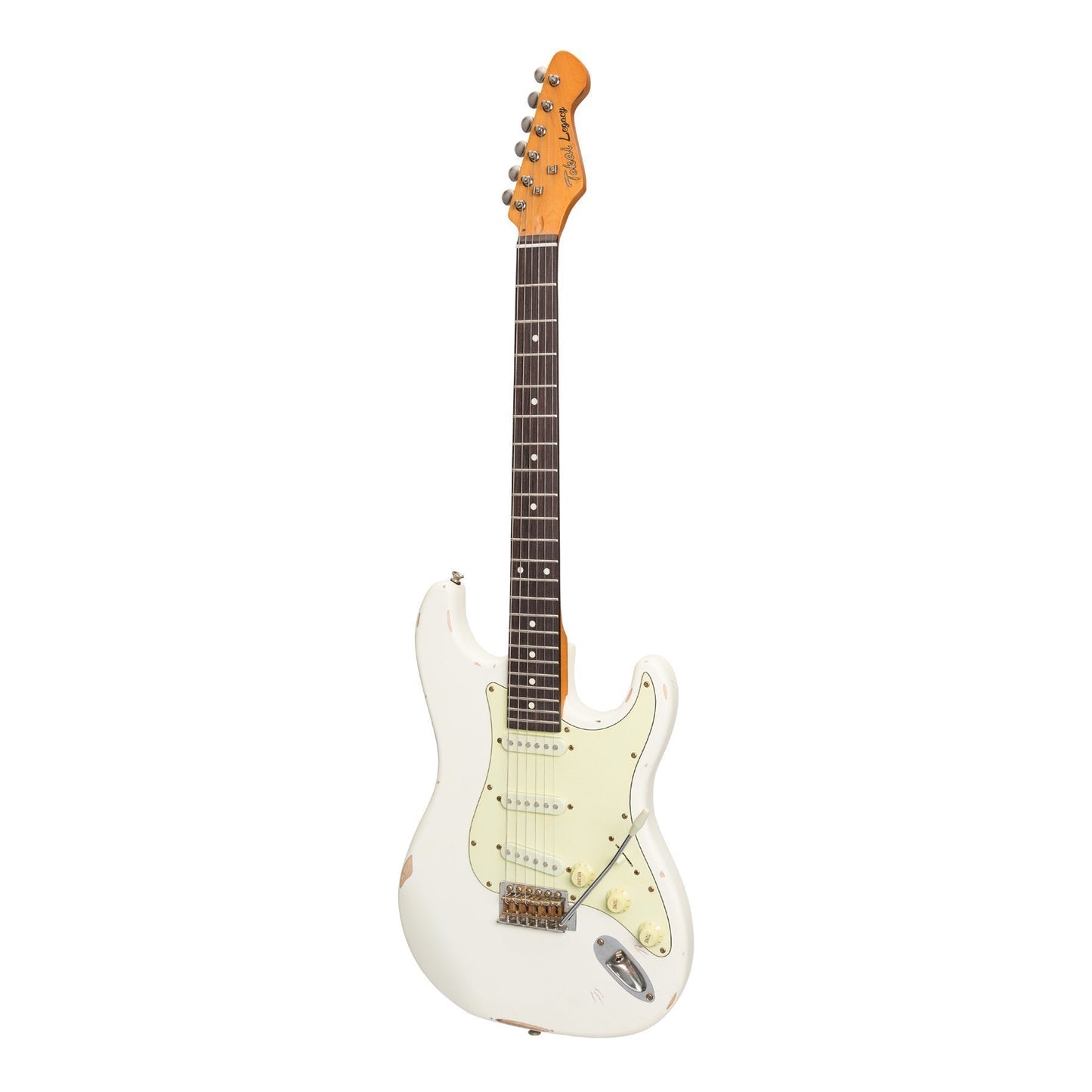 Tokai 'Legacy Series' ST-Style 'Relic' Electric Guitar (Vintage White)
