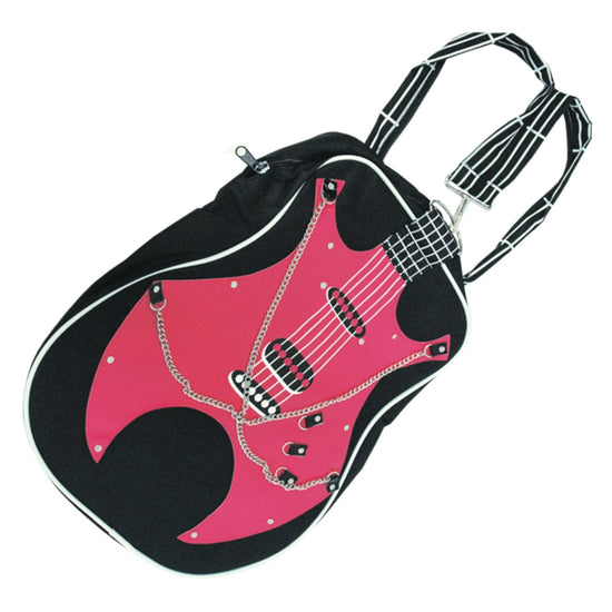 Big Band Guitar Shoulder Bag (Pink)
