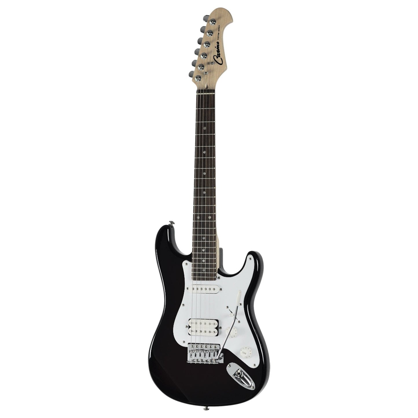 Casino ST-Style 3/4 Size Electric Guitar and 10 Watt Amplifier Pack (Black)