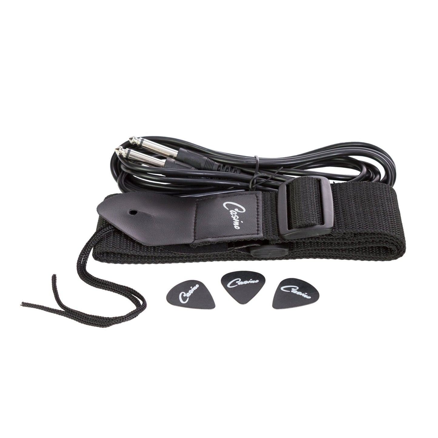Casino ST-Style 3/4 Size Electric Guitar and 10 Watt Amplifier Pack (Black)