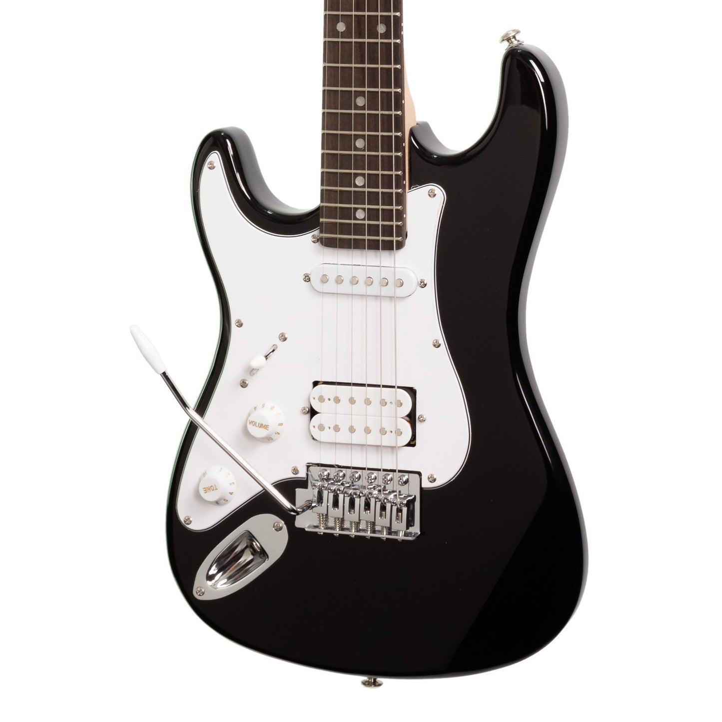 Casino ST-Style 3/4 Size Left Handed Electric Guitar and 10 Watt Amplifier Pack (Black)
