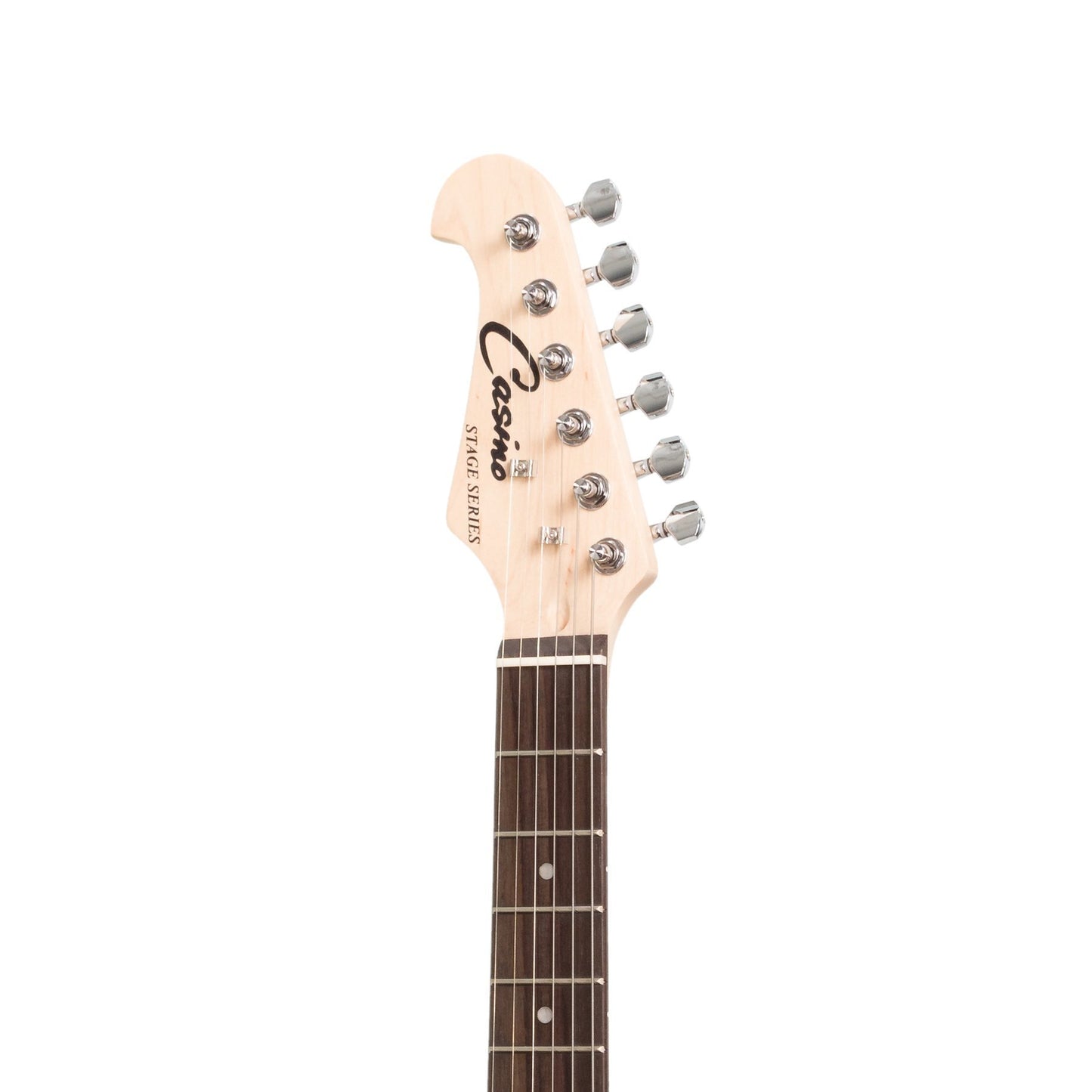 Casino ST-Style 3/4 Size Left Handed Electric Guitar and 10 Watt Amplifier Pack (Black)