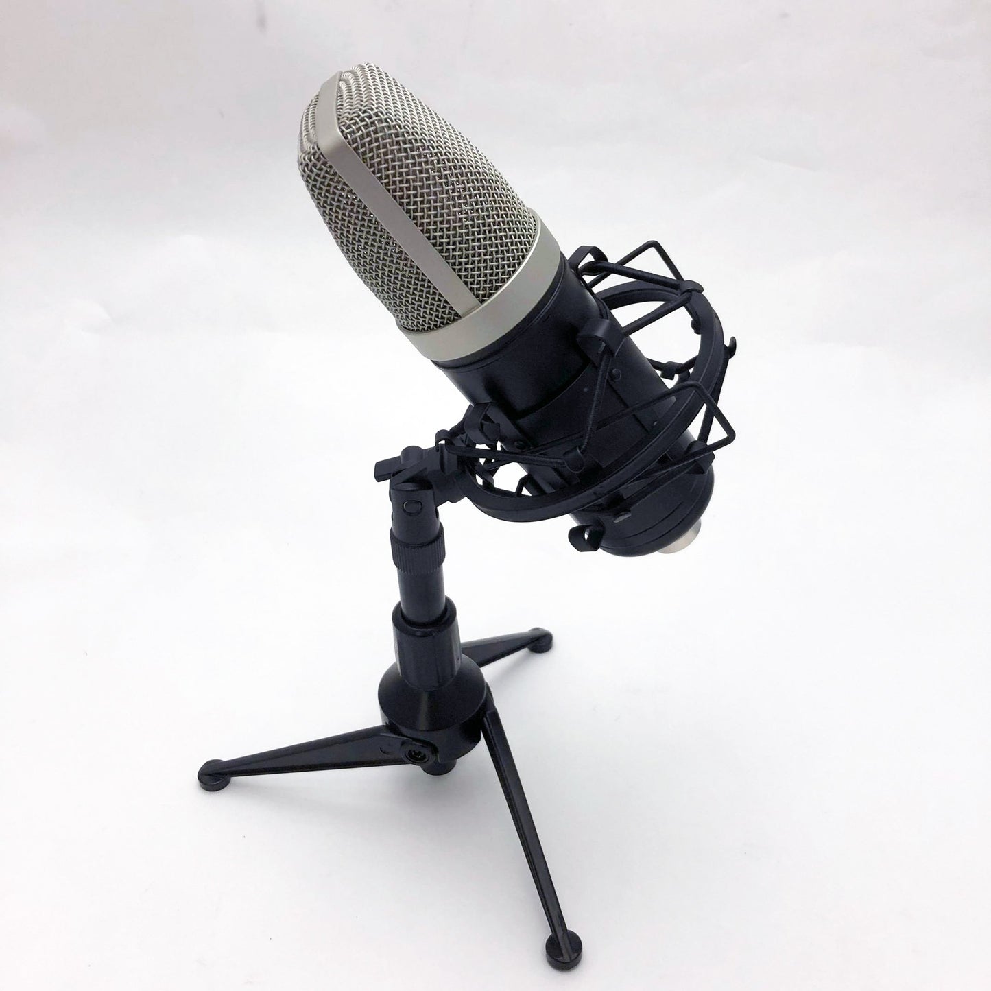 Condenser Studio Microphone w/ Desk Stand & Carry Bag