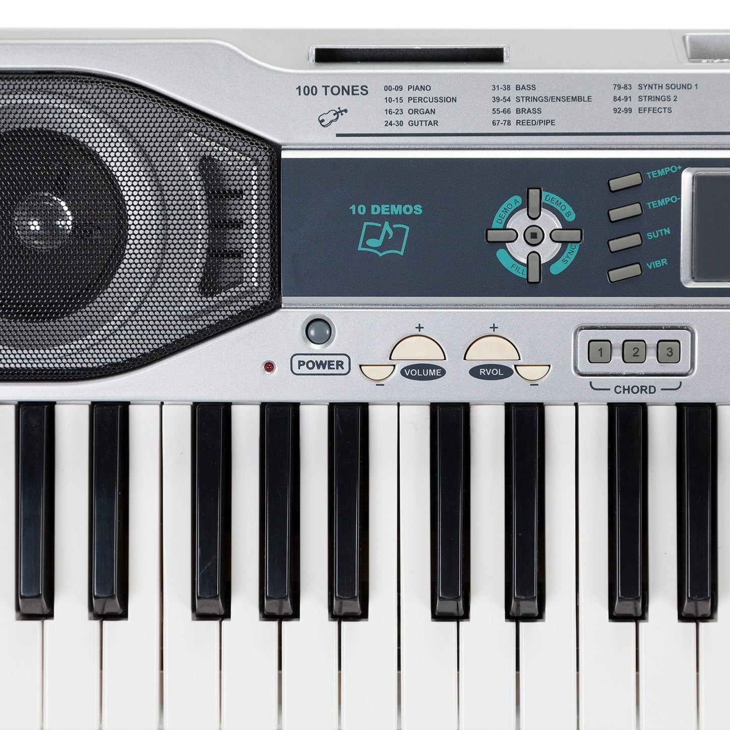 Crown 49 Note Portable Electronic Keyboard with Teaching Function
