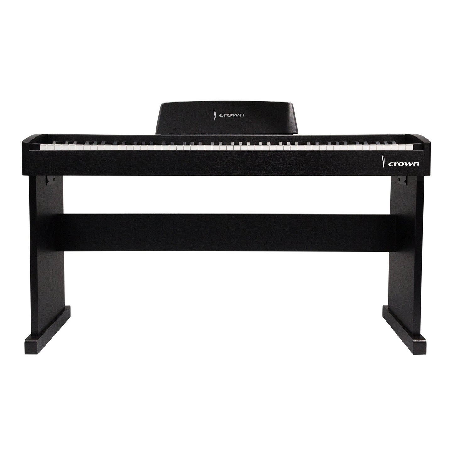 Crown 88-Key Hammer Action Compact Digital Piano (Black)