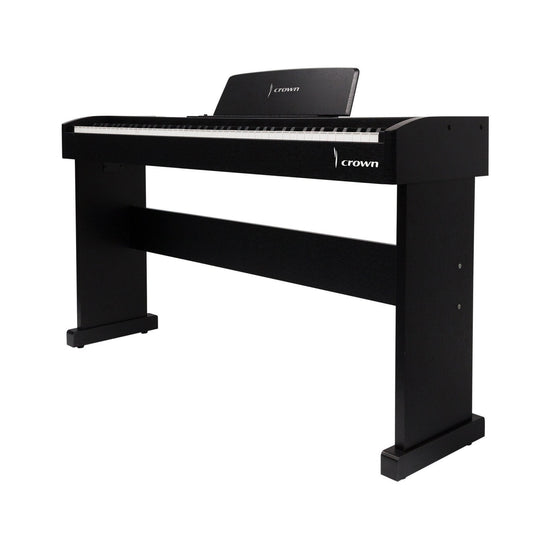 Crown 88-Key Hammer Action Compact Digital Piano (Black)
