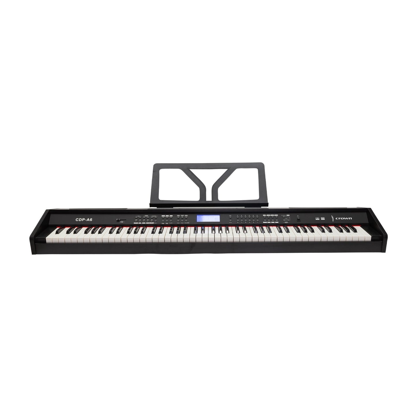 Crown A6 88-Key Touch Responsive Digital Piano (Black)