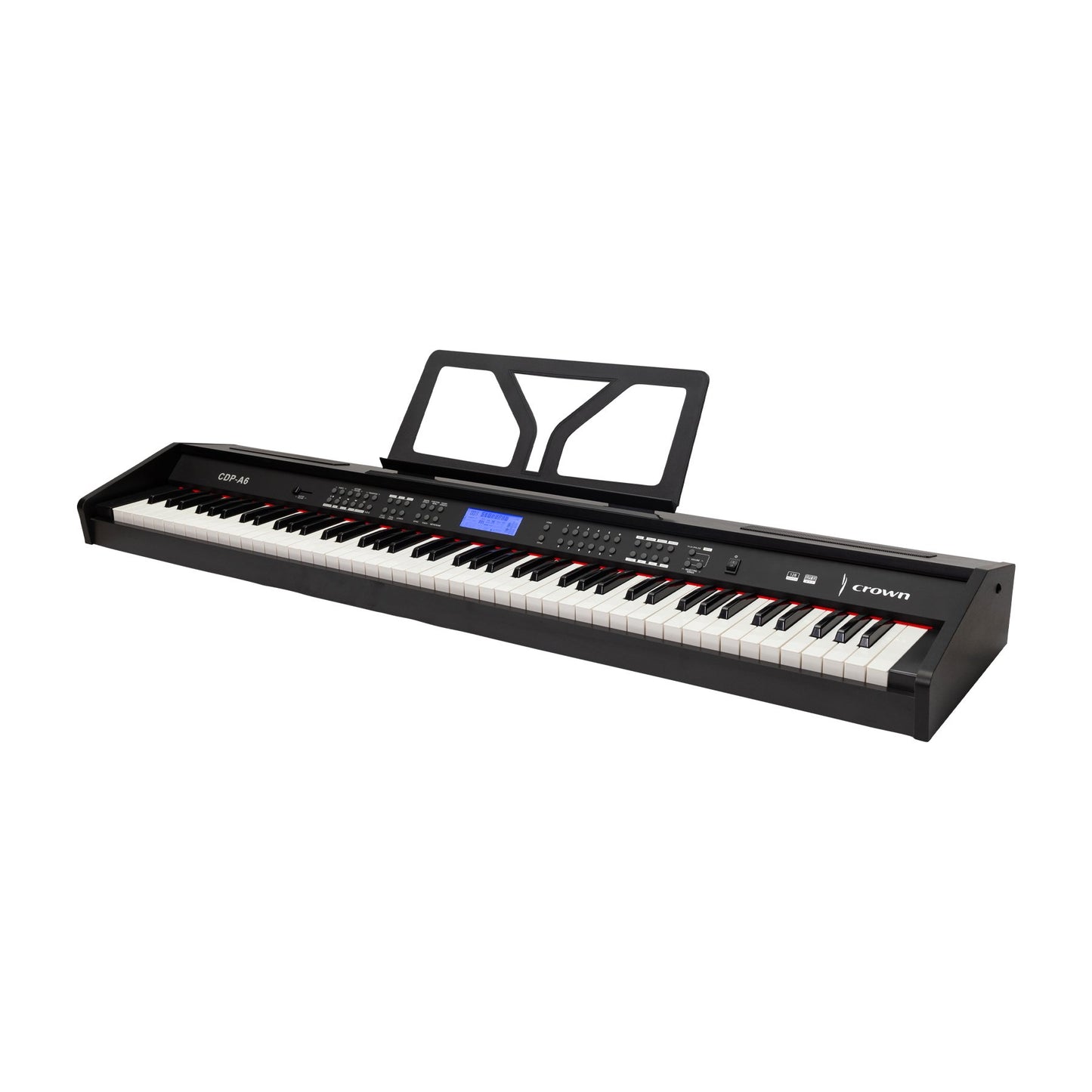 Crown A6 88-Key Touch Responsive Digital Piano (Black)