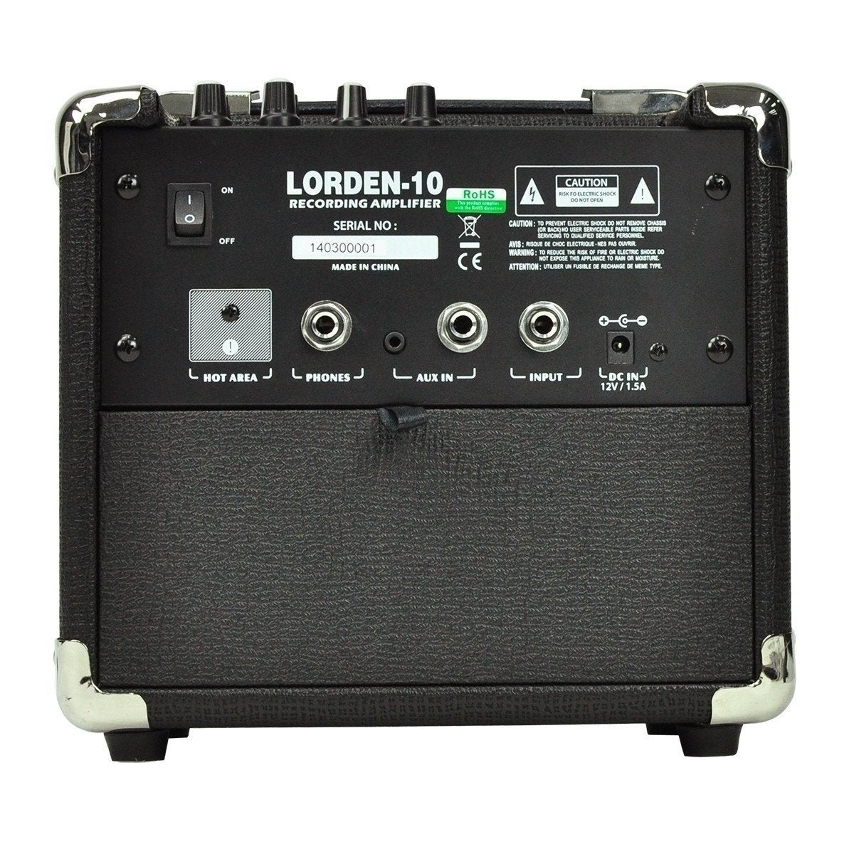 Lorden 10 Watt Guitar Busking Amplifier with Record & Playback