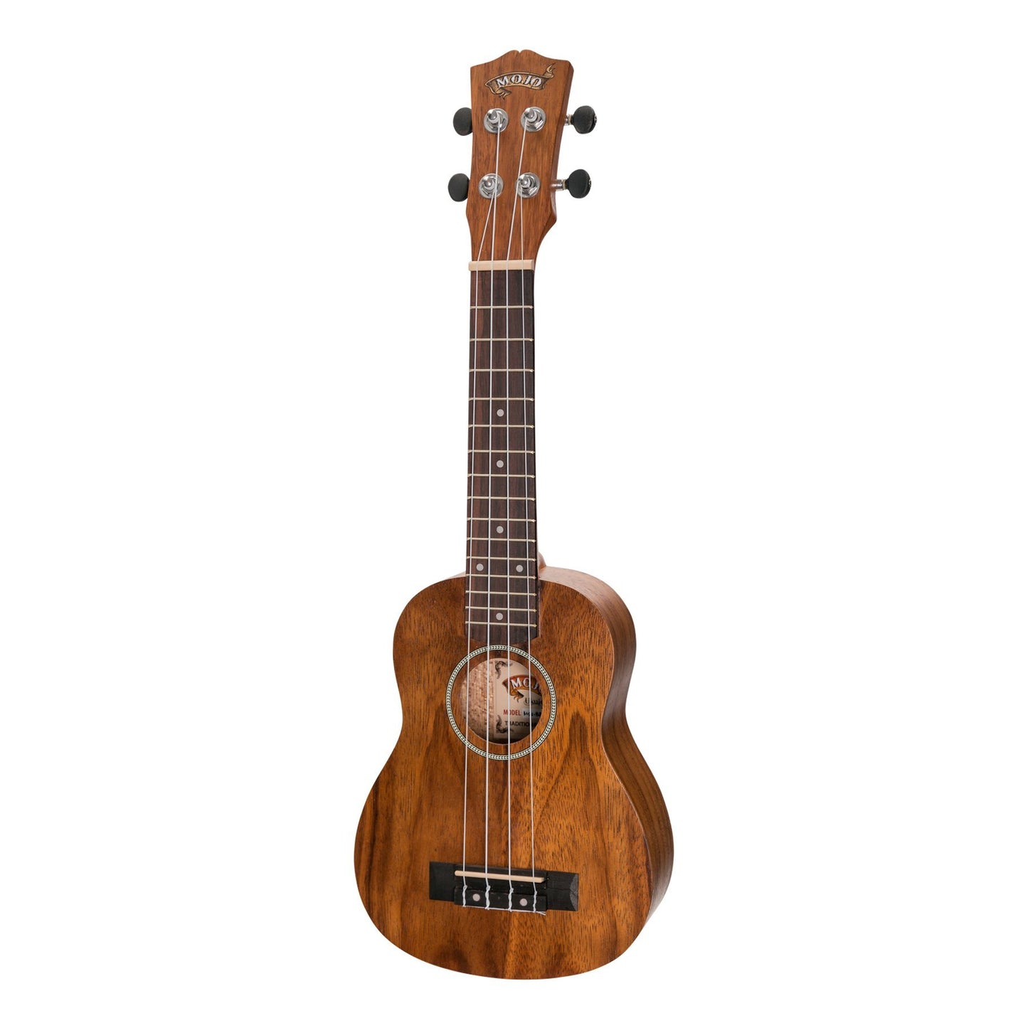 Mojo 'B80 Series' All Bubinga Electric Soprano Ukulele (Natural Satin)