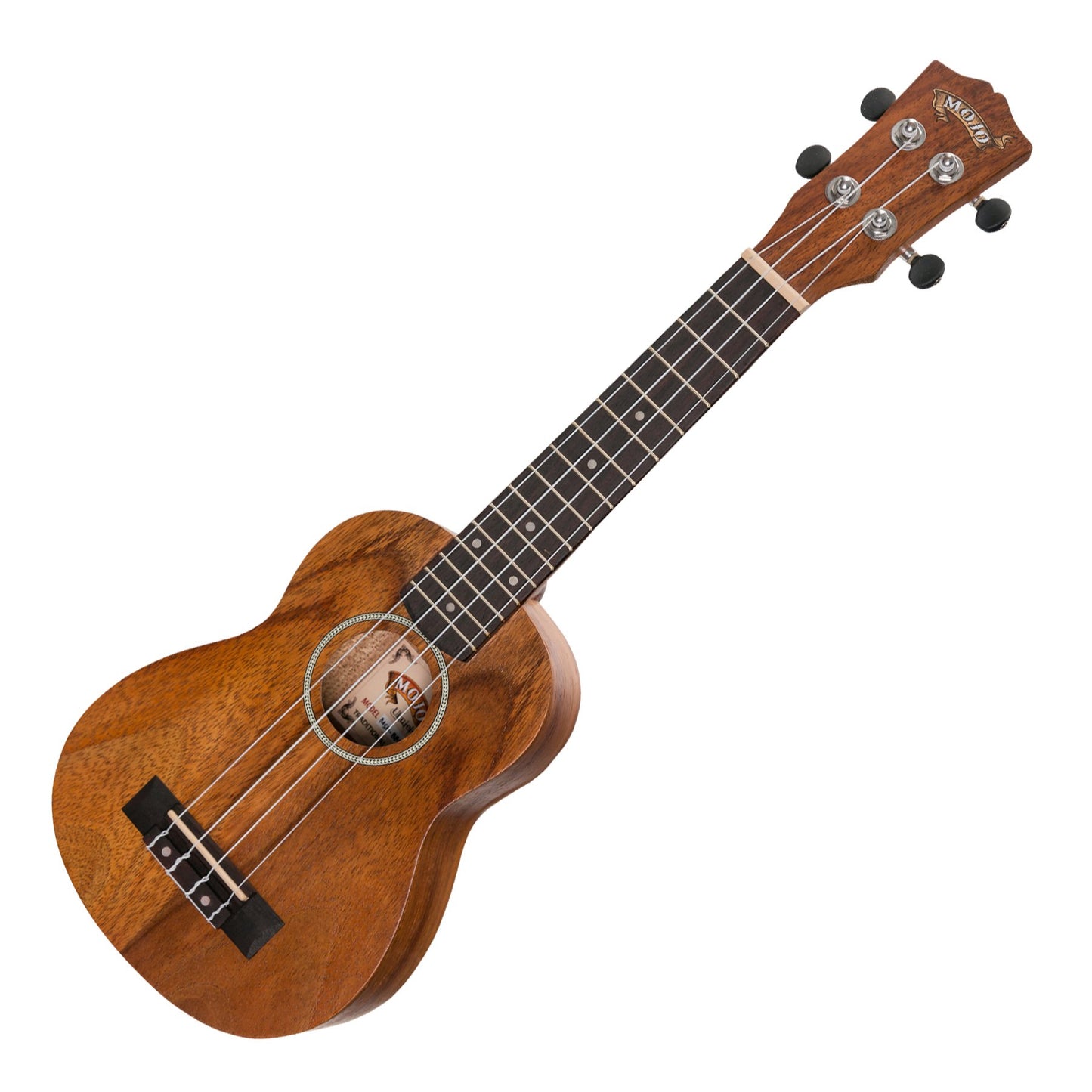 Mojo 'B80 Series' All Bubinga Soprano Ukulele (Natural Satin)