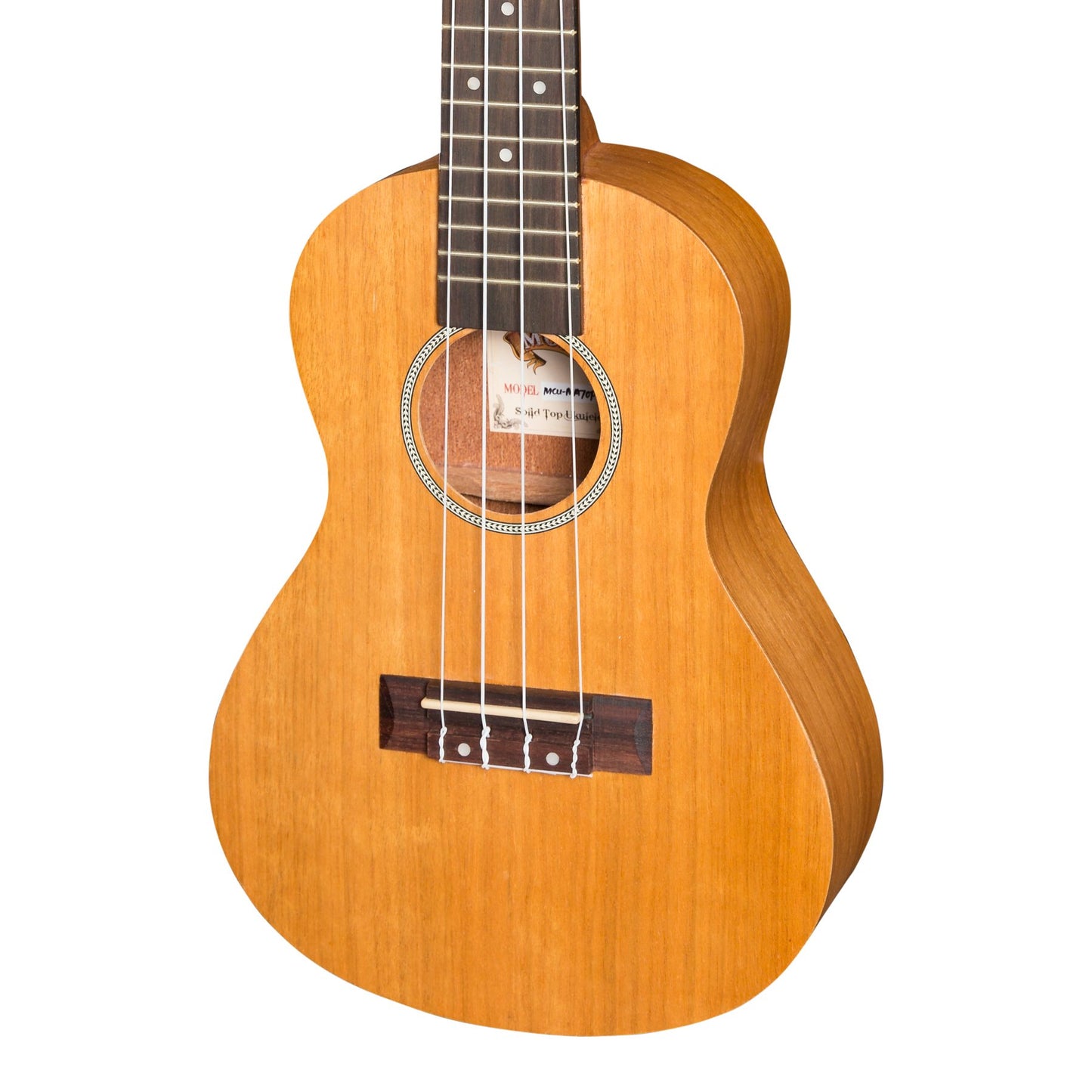 Mojo 'MA70 Series' All Mangowood Electric Concert Ukulele (Natural Satin)